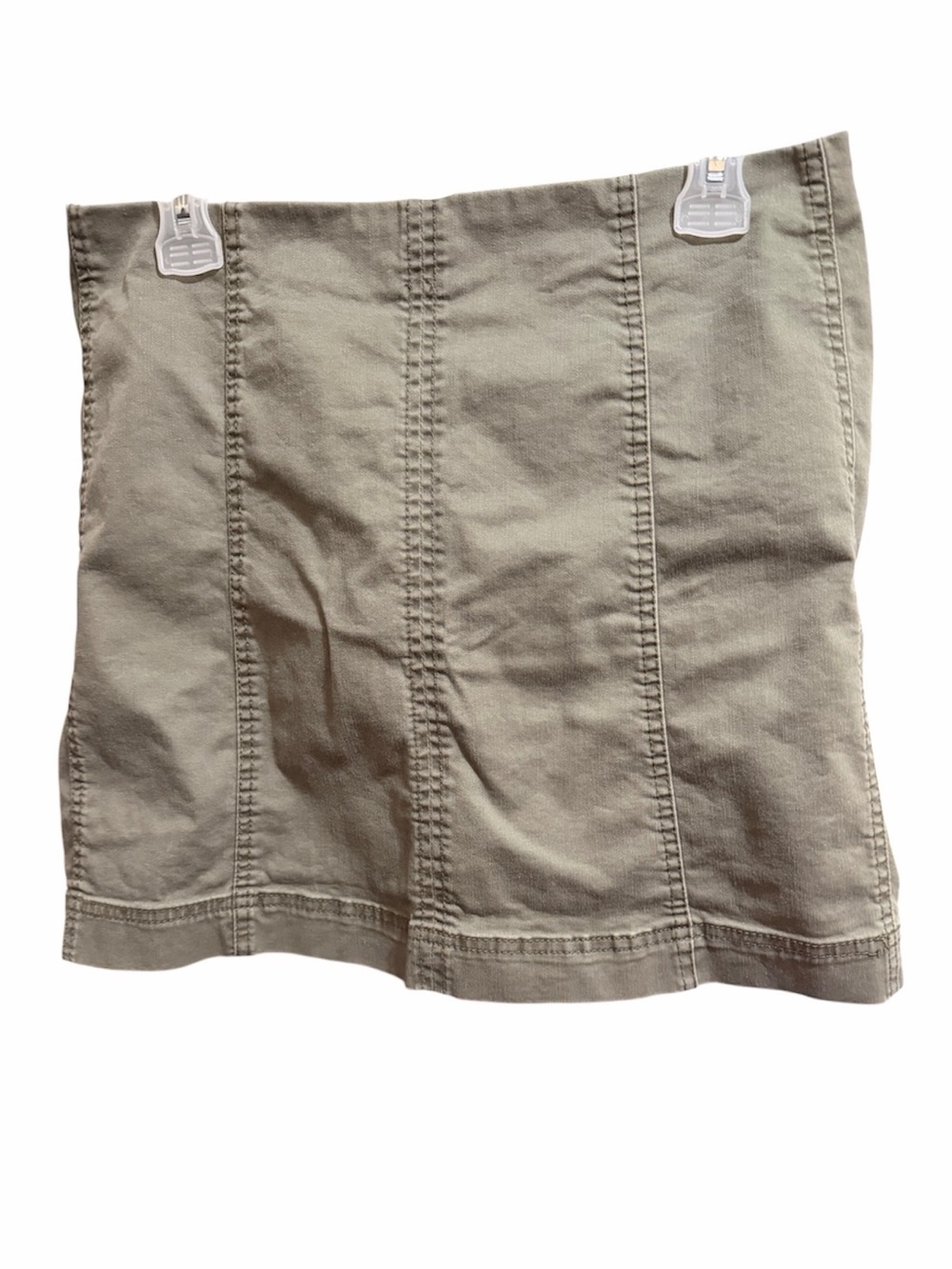 Rewash Olive Panel Mini Skirt